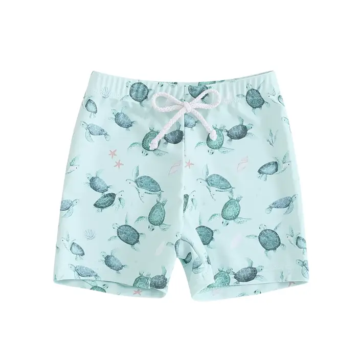 Shorts de bain pour bébés garçons de 0 à 4 ans, imprimé requin, extensibles, à séchage rapide, maill