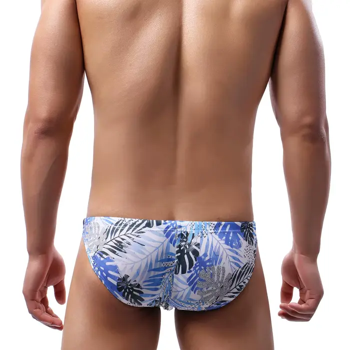 Slip de bain taille basse à séchage rapide pour hommes