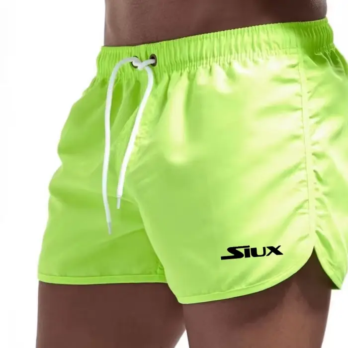 Shorts de bain à séchage rapide pour hommes, décontractés, pour la plage, la course à pied, le fitne
