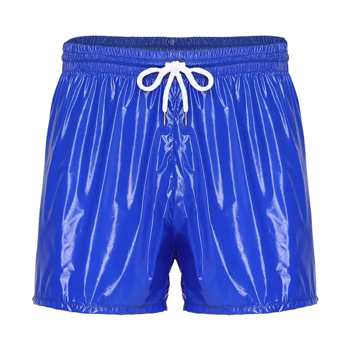 Shorts de bain imperméables pour hommes, shorts d'entraînement avec cordon de serrage, taille élasti