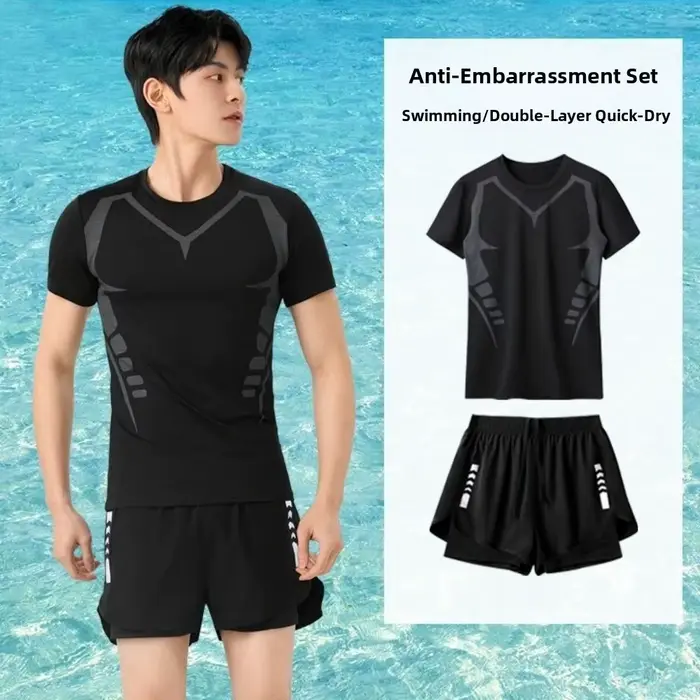 Maillot de bain Anti-écout pour hommes, ensemble complet de pantalons de bain Anti-écoutants, nouvea