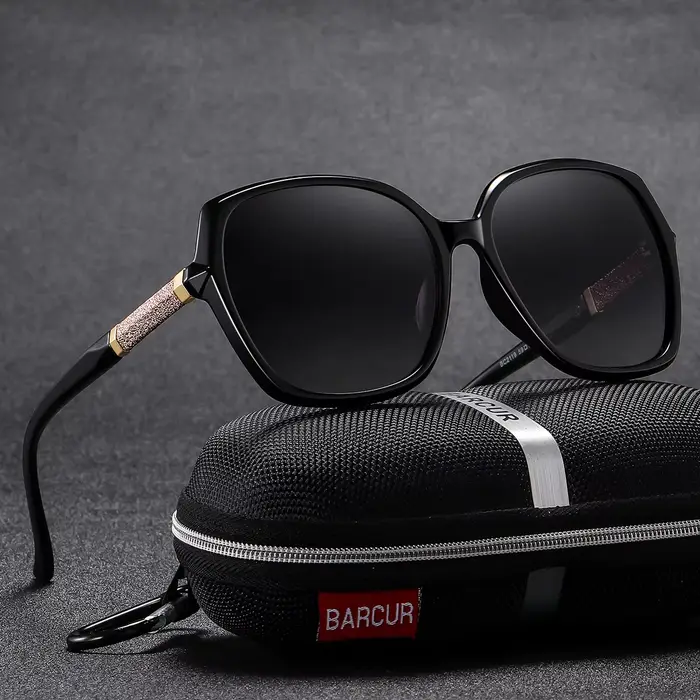 BARCUR Design lunettes de soleil polarisées femmes UV400 dame mode dégradé lunettes de soleil pour l
