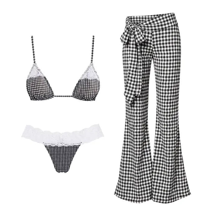 Micro bikinis string 2026 Nouveaux maillots de bain sexy en dentelle brésilienne pour femmes