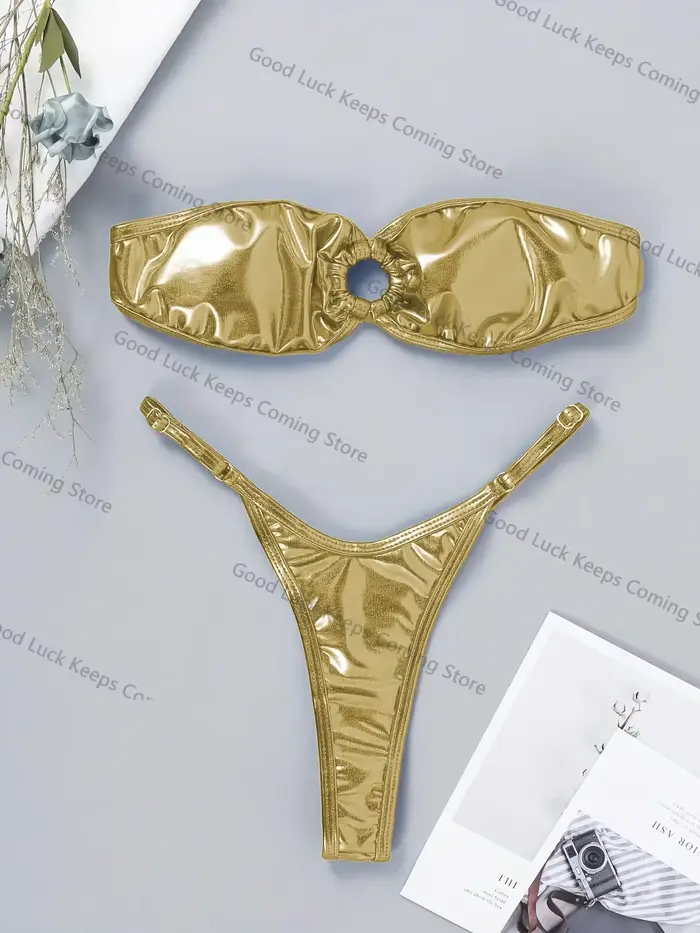 Bikini Bandeau Sexy 2026 pour Femme