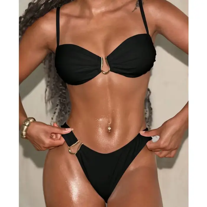 Noir Sexy Bikinis 2026 femmes maillots de bain femme maillot de bain pour maillot de bain maillots de bain brésilien Bikini ensemble maillots de bain piscine baigneur