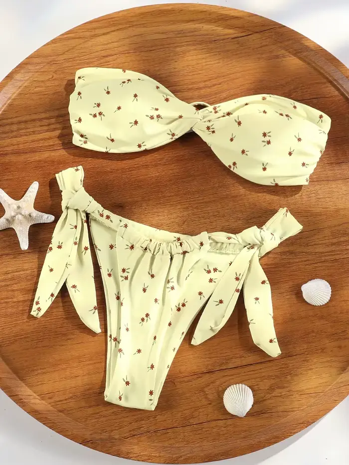 Bandeau Bikini 2025 Triangle maillots de bain pour femmes pansement maillot