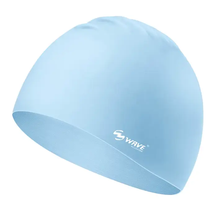 Bonnet de bain cheveux longs, couleur Pure, Extra-Large, adulte, imprimé, imperméable, Silicone, bon
