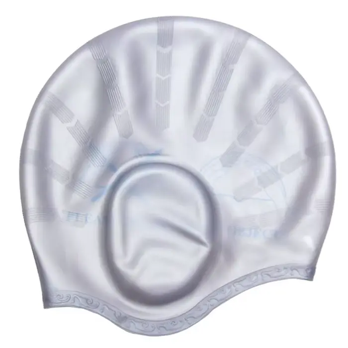 Bonnets de bain imperméables pour hommes et femmes, cheveux longs, protection des oreilles, chapeau 