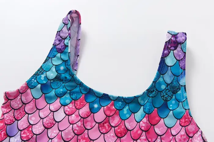 Maillot de bain une pièce pour filles de 2 à 14 ans