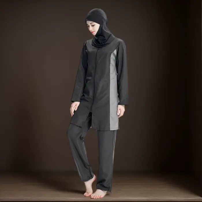 Femmes musulmanes Hijab maillot de bain à capuche maillots de bain Islmaic couverture complète Burki
