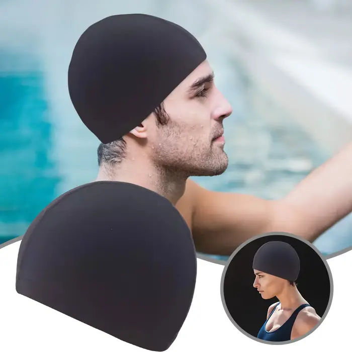 Bonnet de natation élastique en nylon