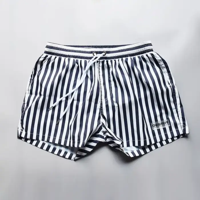 Desmiit Swimwear Short de bain pour homme avec doublure en maille
