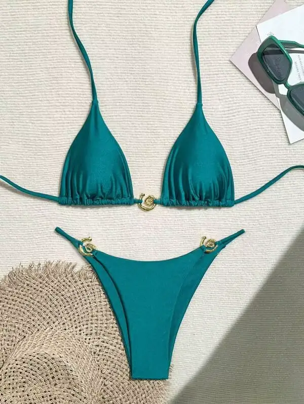 Nouvel ensemble de bikinis 2026 – Maillots de bain sexy pour femmes – Tenues de plage brésiliennes –