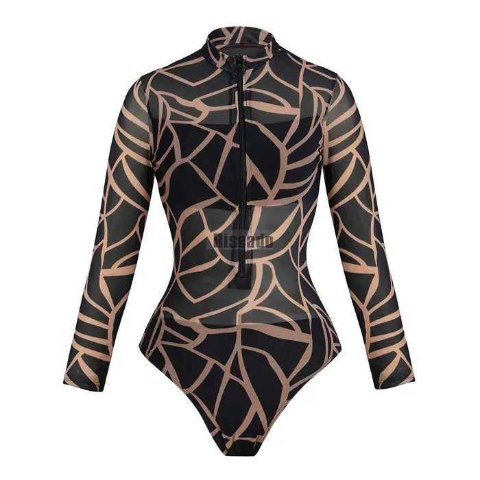 Maillot de bain en maille sexy, nouvelle mode, taille haute, amincissant, effet ventre plat, push-up