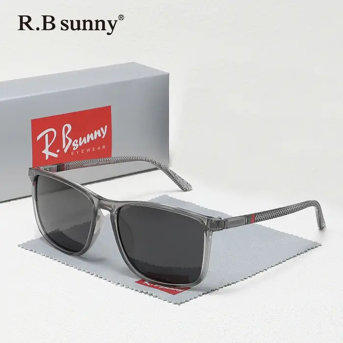 Lunettes de soleil rectangulaires classiques pour hommes et femmes, pour la conduite, la pêche, Prot