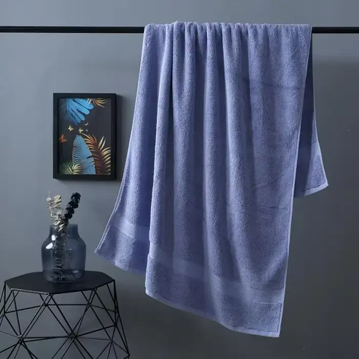 Serviette de bain en coton pour adultes, ensemble de salle de bain, grande serviette de plage, hôtel