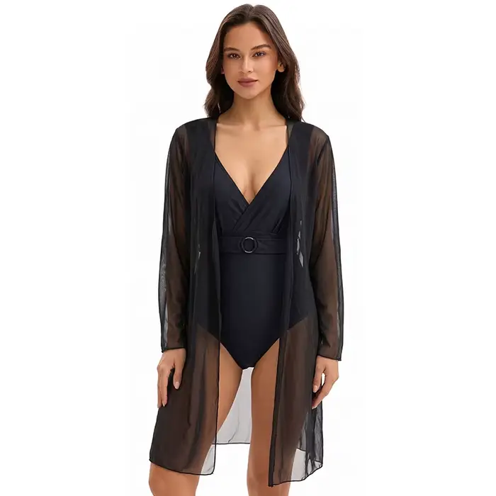 Maillot de bain une pièce sexy pour femme avec coupe monokini et découpes