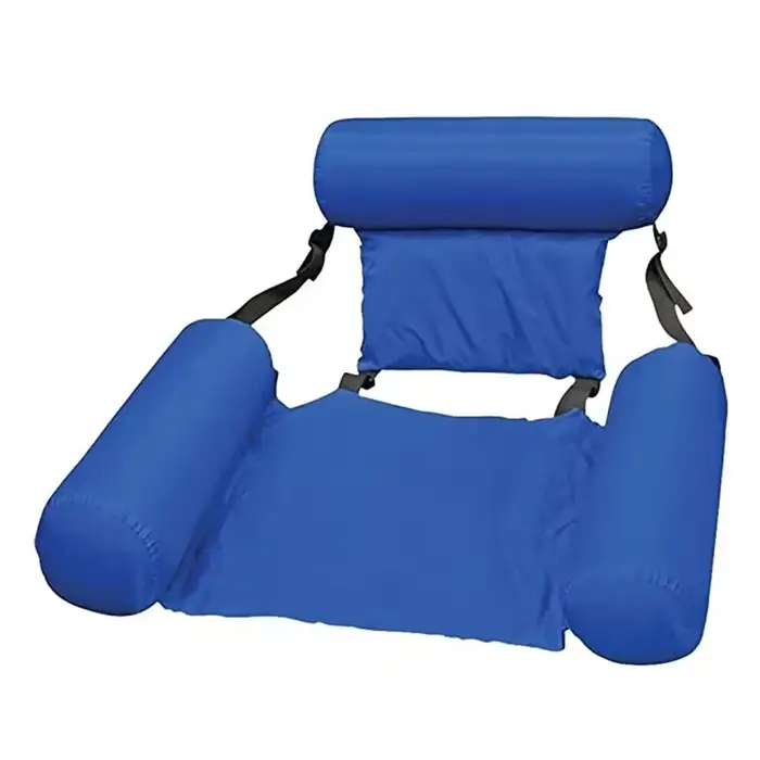 Matelas d'eau gonflable pliable 1 pièce, flotteur de piscine, hamac, chaise longue, accessoire de sp