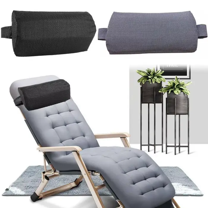 Oreiller chaise longue