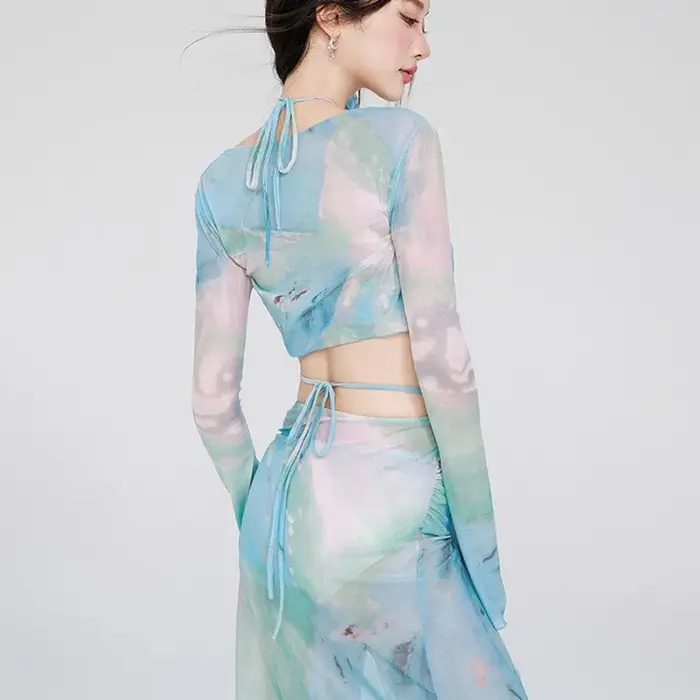 Maillot de bain fendu pour femmes