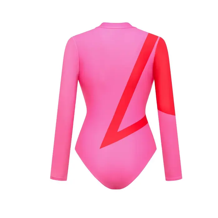Maillot de bain de surf une pièce pour femme avec robe cache-maillot