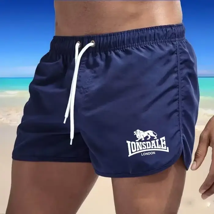 Shorts de plage pour hommes Lonsdale - Imprimé - Pantalons de sport