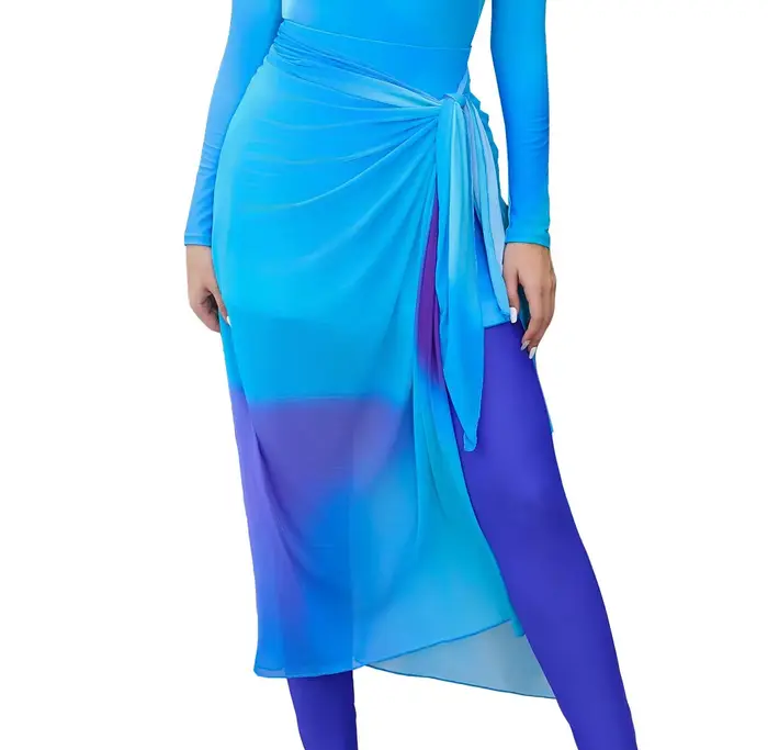 Maillot de bain deux pièces à la mode pour femmes musulmanes, burkinis à couverture complète modeste