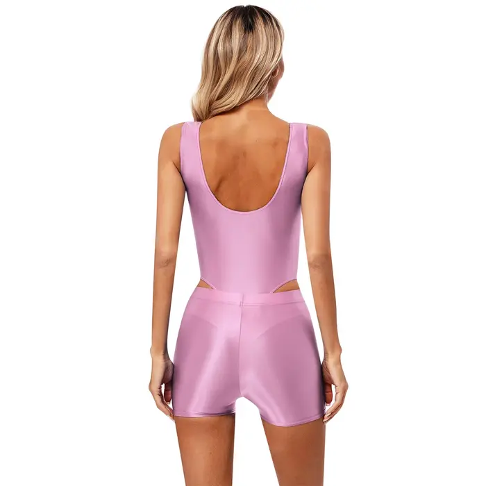 Maillot de bain brillant pour femmes