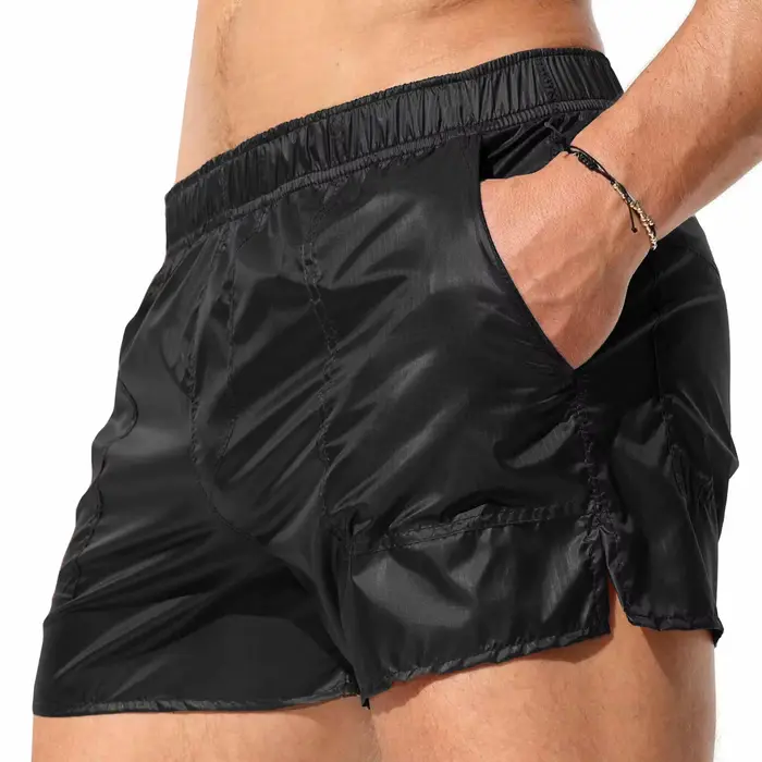 Nouveau maillot de bain pour hommes short de plage Sexy Transparent maillot de bain respirant Sunga 