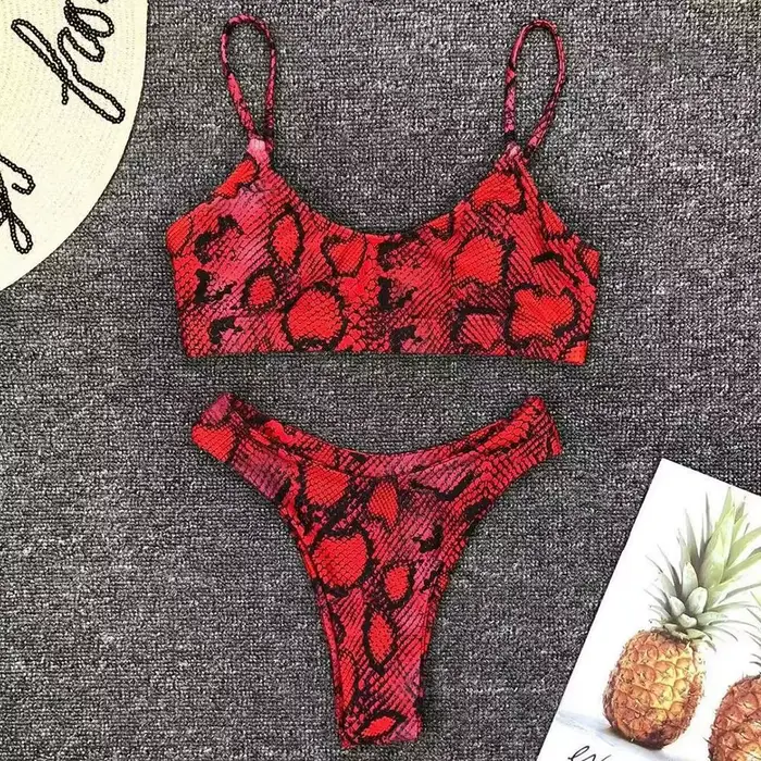 Maillot de bain sexy pour femmes, couleur unie, taille basse, dos nu, soutien-gorge push up, ensemble deux pièces, pour la plage et les vacances, nouvelle collection