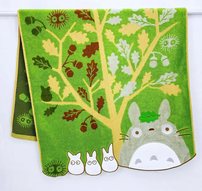 Serviette de bain en fil non torsadé en coton japonais 120x60cm, serviette de plage chinchilla magni