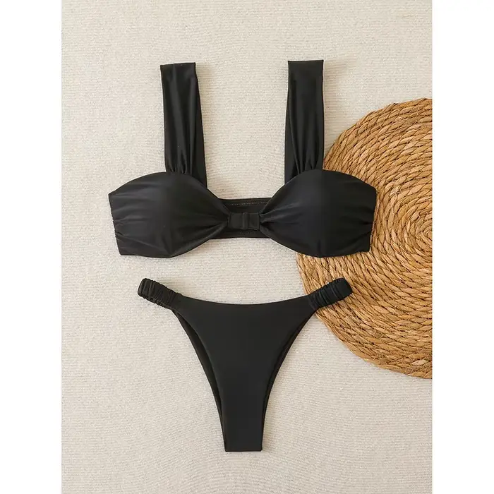 Micro Bikini pour Femmes, Maillots de Bain Bandeau, Tenues de Plage 2026, Maillot de Bain Sexy, Ense