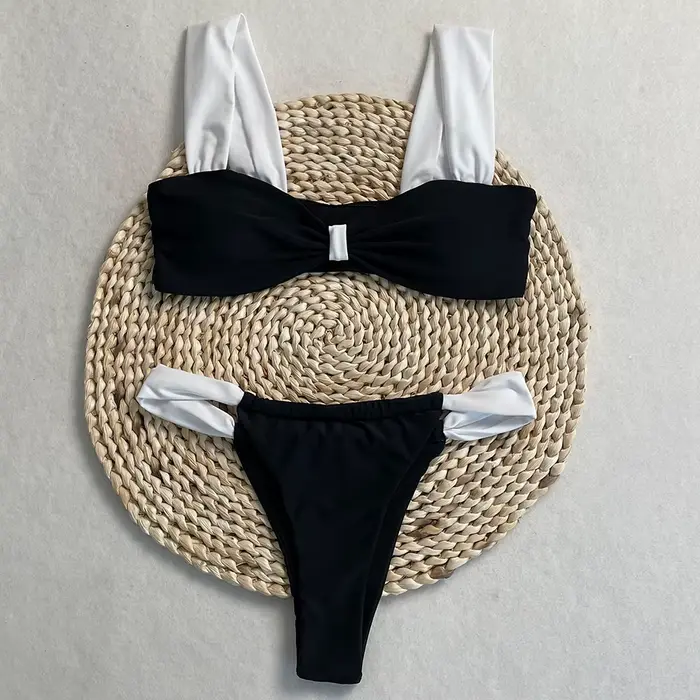 DEBAIOR noir Bikini Sexy Micro Mujer Bikini ensemble femmes maillots de bain maillot de bain pour fe