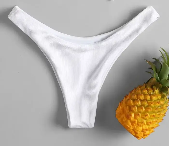 Femmes Sexy maillots de bain slips été bas de Bikini string maillot de bain dames noir maillots de b
