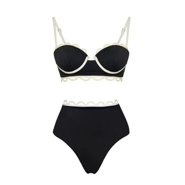 Maillot de bain une pièce vintage 2026 avec pantalon intégré pour femme, sexy, protection solaire, t