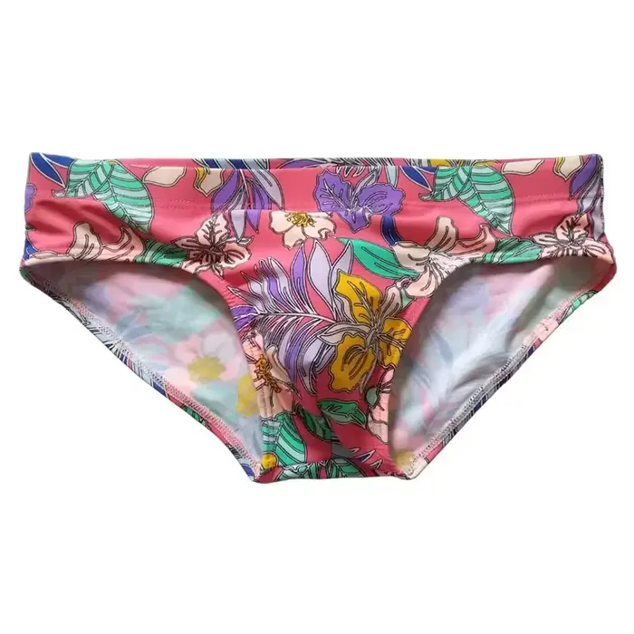 Maillot de bain à imprimé fleuri pour homme