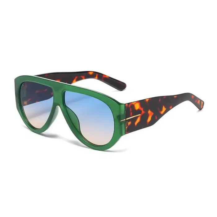 Nouvelles lunettes de soleil tendance surdimensionnées à monture large Y2K pour femmes, lunettes de 