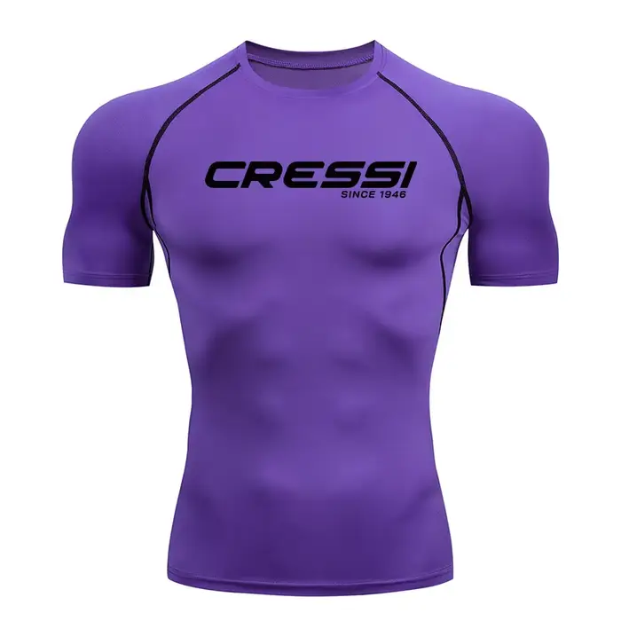 Maillot de bain pour hommes, protection solaire, anti-UV, t-shirt de protection contre les éruptions