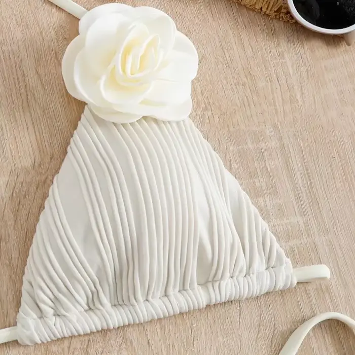 Sexy Rose fleur Bikini maillots de bain