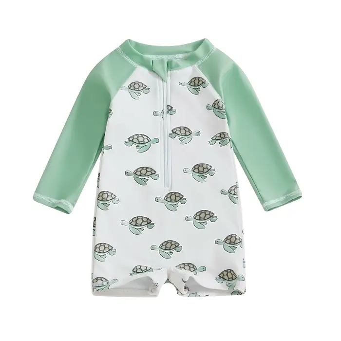 MISOWMNChain-Maillot de bain d'été décontracté pour bébés garçons, imprimé tortue de dessin animé, m