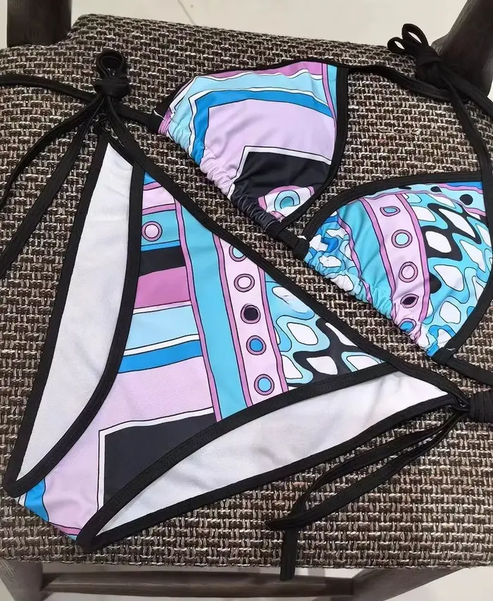 Nouvelle collection 2026 : Ensembles de maillots de bain pour femmes, style jupe, de marque de créat