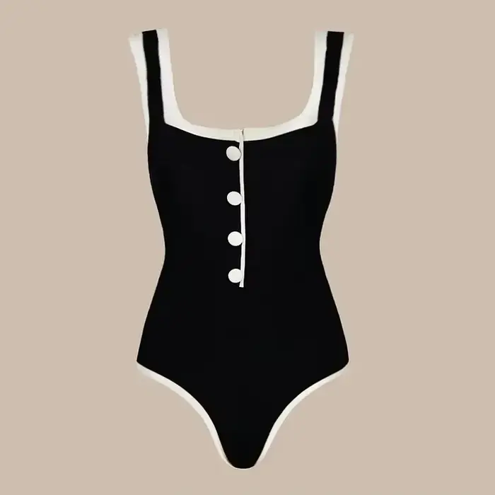 Maillot de bain haut de gamme imprimé fleuri à volants minceur vacances Sexy printemps chaud une piè