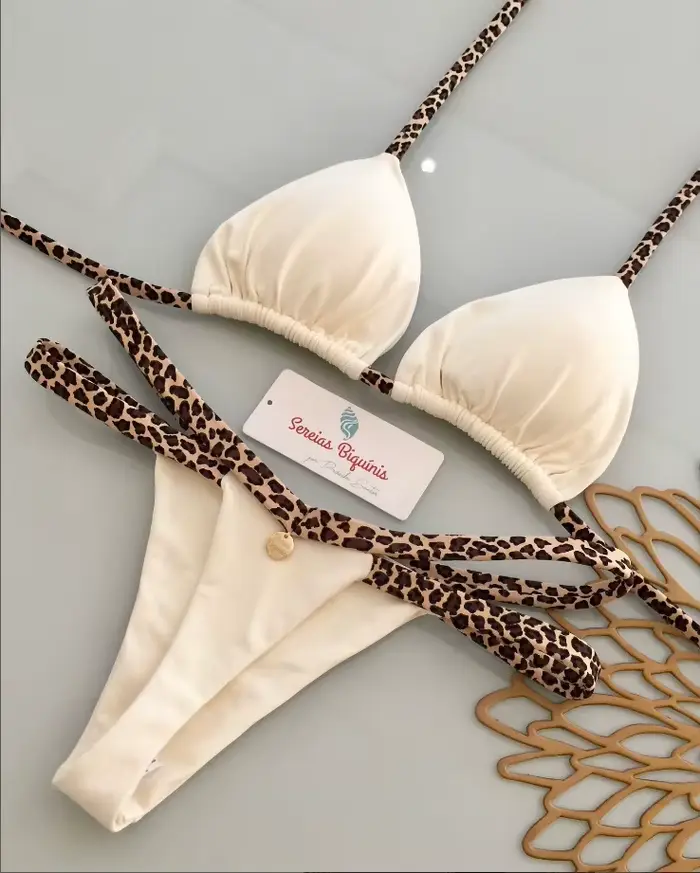 Sexy Mciro Bikini ensemble femmes vacances maillot de bain à lacets maillots de bain brésilien Biqui