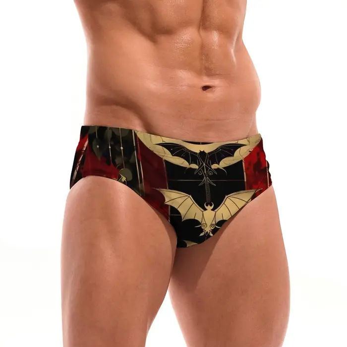 Maillot de bain triangle rétro pour homme, séchage rapide, respirant, antidérapant, pour la plage, l