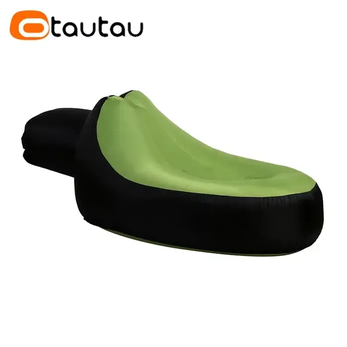 OTAUTAU-Chaise longue gonflable portable, canapé de camping en plein air, pouf confortable, pouf, ja