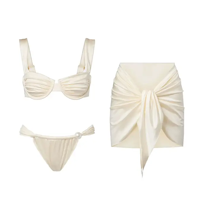 Bikini Push-Up 2026 Sexy pour Femme, Ensemble de Maillot de Bain String, Tenue de Plage