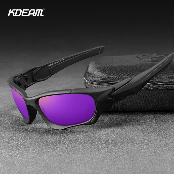 KDEAM-Lunettes de soleil polarisées pour homme et femme, accessoire de marque pour la conduite et le