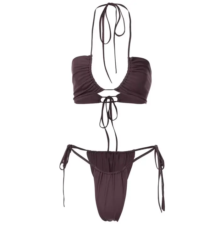 Yiiciovy – maillot de bain Sexy pour femmes, Bikini, ensemble deux pièces, soutien-gorge avec culott