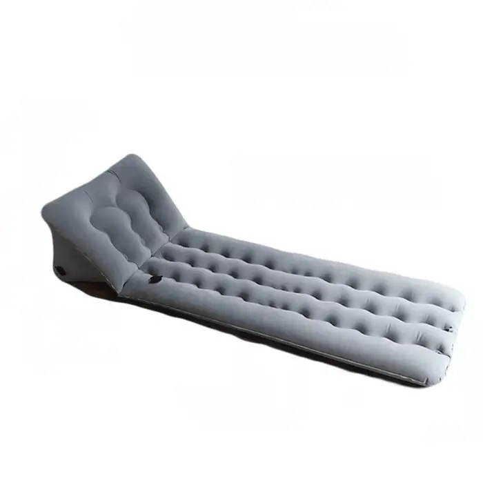 Matelas gonflable auto-gonflant en PVC, chaise de pique-nique, lit gonflable d'extérieur, matelas de