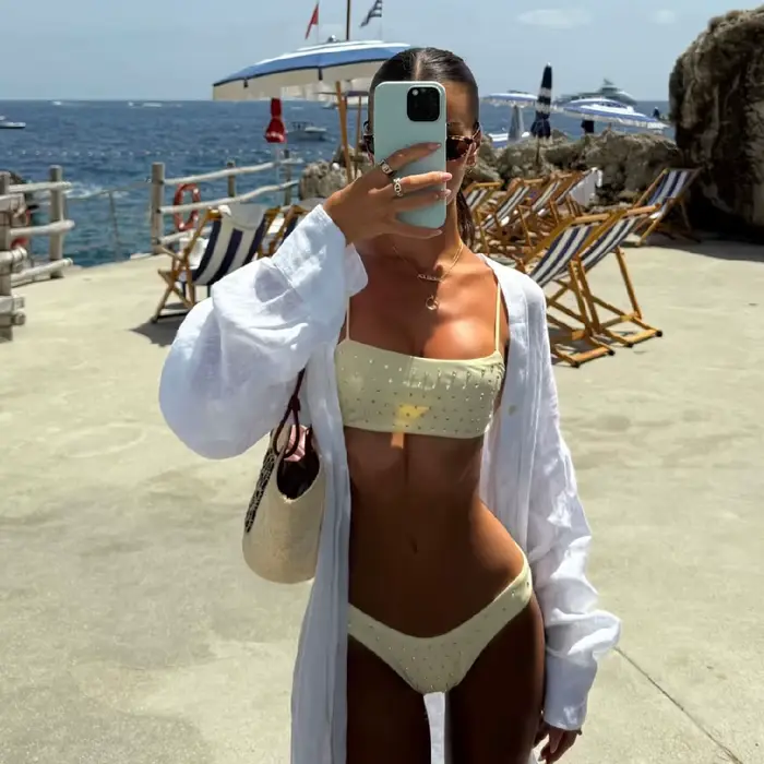 Maillot de bain sexy à strass